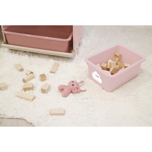 おもちゃ収納ラック 4段 ミニーマウス