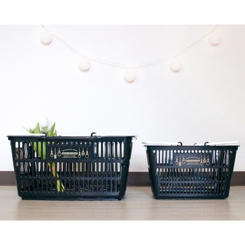 バスケット 収納 エコバスケット 10 ブラック