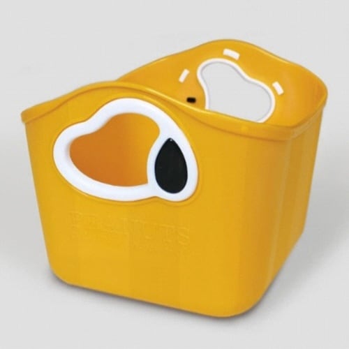 収納ケース スヌーピー ミニやわらかバケツ