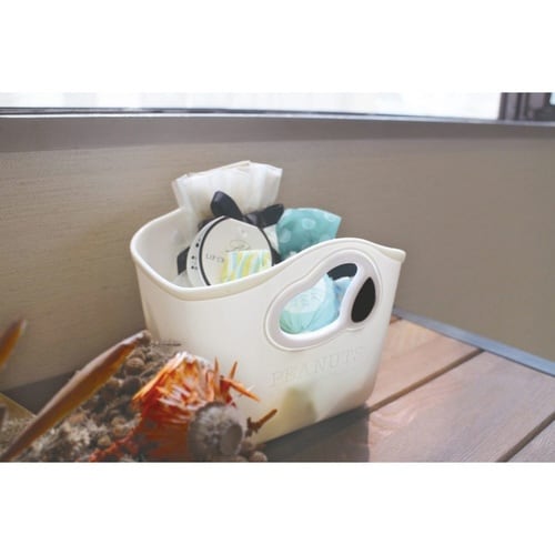 収納ケース スヌーピー ミニやわらかバケツ