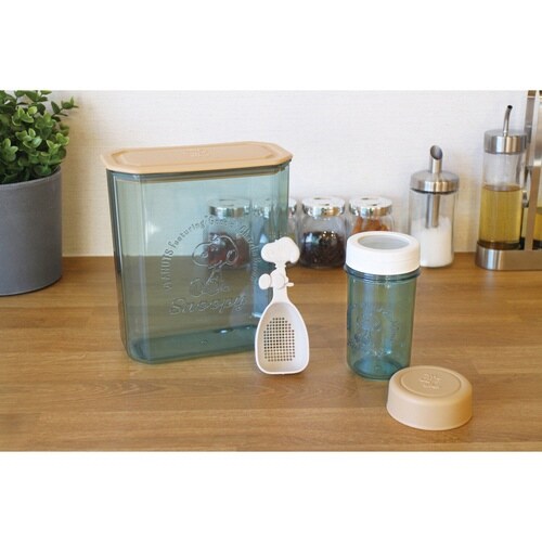 保存容器 2.2L スヌーピー 日本製 ブルー