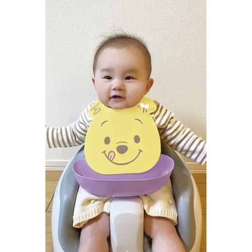ビブ くまのプーさん はじめてのエプロン 日本製
