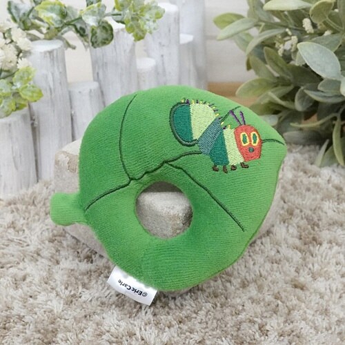 ガラガラ あおむし 葉っぱ ラトル