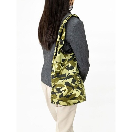 エコバッグ 撥水エコバッグ マチ付き グリーン