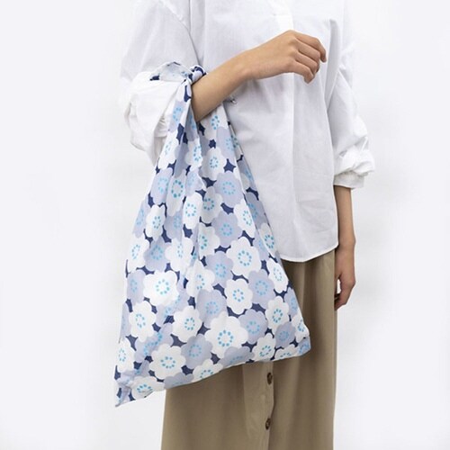 エコバッグ あずまトート 花柄 椿ならび