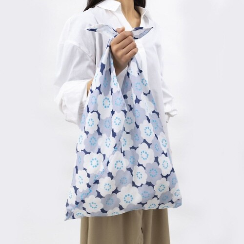 エコバッグ あずまトート 花柄 椿ならび