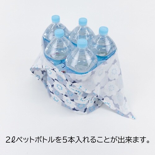 エコバッグ あずまトート 花柄 椿ならび