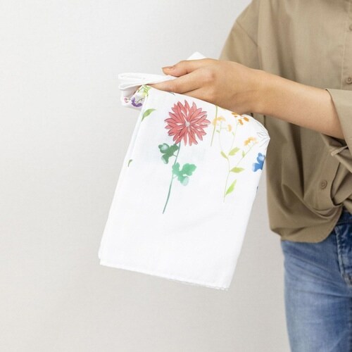 タオル ガーゼ 手ぬぐい 35×90cm 菊花