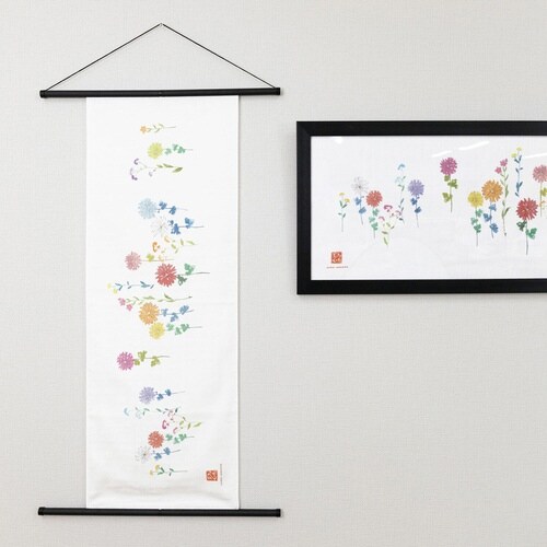 タオル ガーゼ 手ぬぐい 35×90cm 菊花