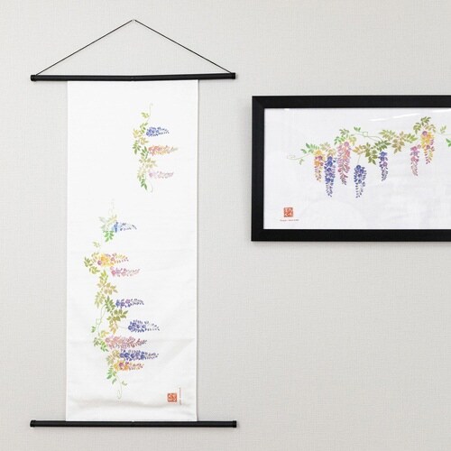 タオル ガーゼ 手ぬぐい 35×90cm 藤