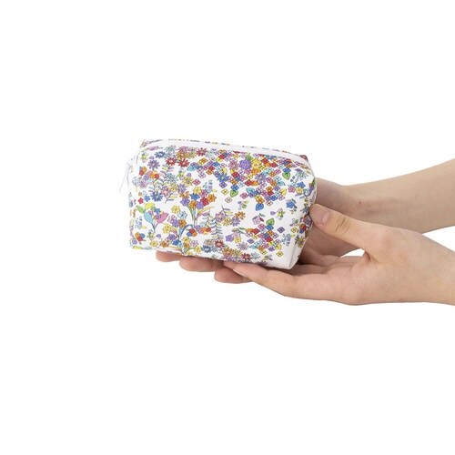 ポーチ オーガニックコットン 100% 彩花
