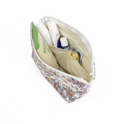 ポーチ オーガニックコットン 100% 彩花