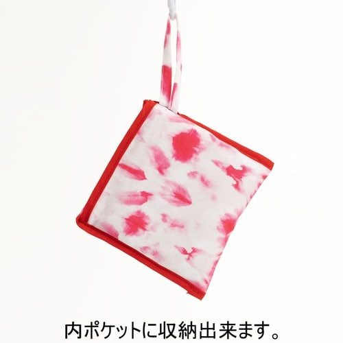 エコバッグ 撥水エコバッグ 綿100% ピンク