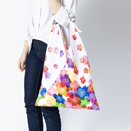 エコバッグ あずまトート こぼれ桜 こぼれ桜