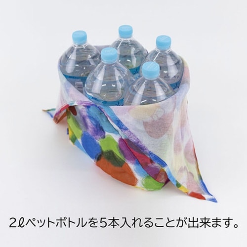 エコバッグ あずまトート 花柄 椿と丸