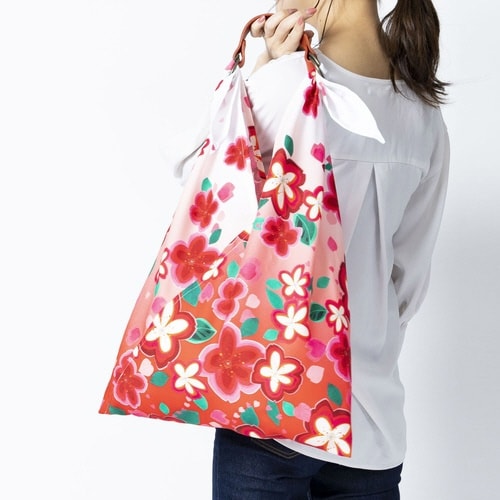 エコバッグ あずまトート 花霞み 七宝桜 花霞み