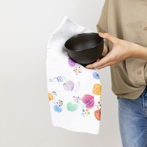 タオル ガーゼ 手ぬぐい 35×90cm ほおずき