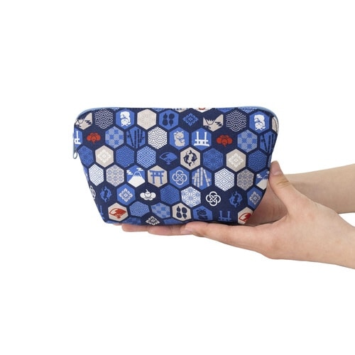 ポーチ オーガニックコットン 100% 六角