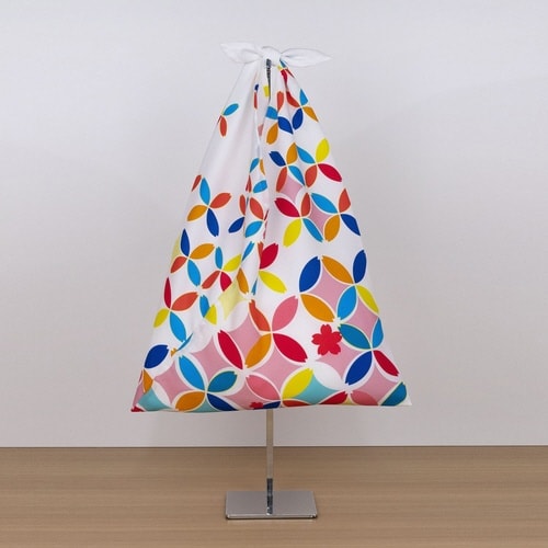 エコバッグ あずまトート 花霞み 七宝桜 七宝桜