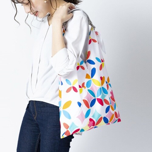 エコバッグ あずまトート 花霞み 七宝桜 七宝桜