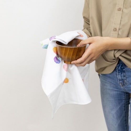 タオル ガーゼ 手ぬぐい 35×90cm 万寿菊