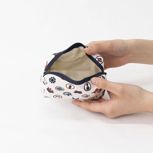 ポーチ オーガニックコットン 100% 祭