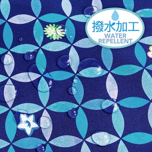 エコバッグ 撥水エコバッグ マチ付き ネイビー