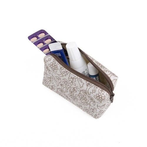 ポーチ オーガニックコットン 100% スケッチ