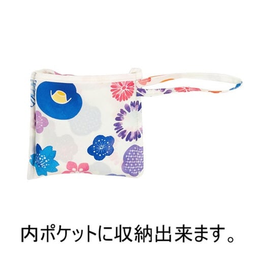 エコバッグ 撥水エコバッグ マチ付き ホワイトA