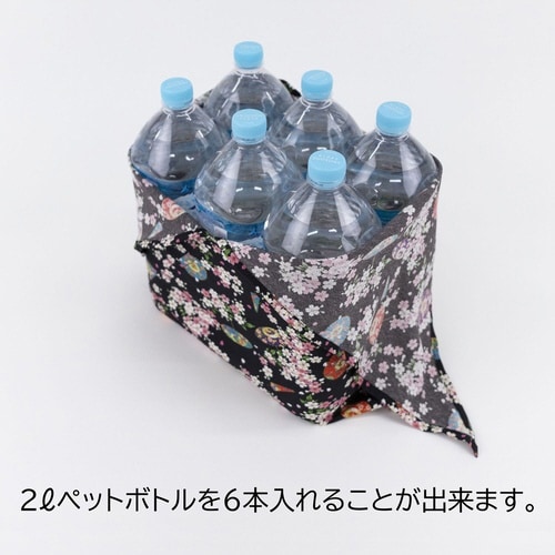 エコバッグ あずまトート 二越ちりめん 夜桜