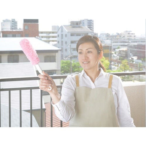 網戸ブラシ 取替え式 あみ戸びっクリーン ピンク