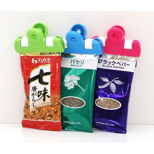 キッチンクリップ レインボークリップ ミニ 6色入