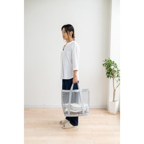 ランドリーバッグ さらっとメッシュランドリーバッグ