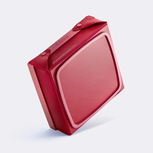 ケーキ型 coox 洗いやすい レッド