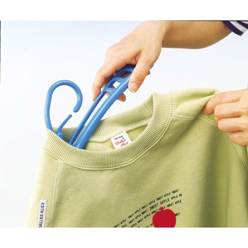 洗濯ハンガー スルット快乾ハンガー 5本組