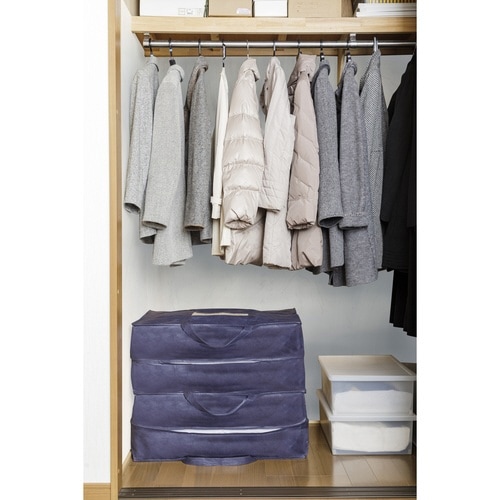 収納袋 丈夫な羽毛布団収納袋 持ち手付き 布団