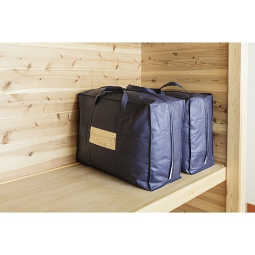 収納袋 丈夫な羽毛布団収納袋 持ち手付き 布団