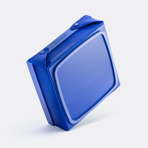 ケーキ型 coox 洗いやすい ブルー