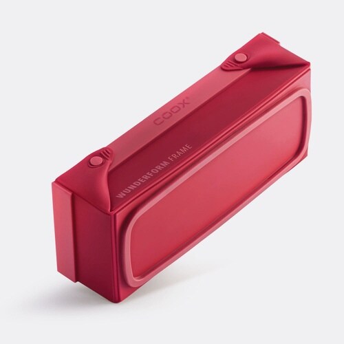 ケーキ型 coox 洗いやすい レッド