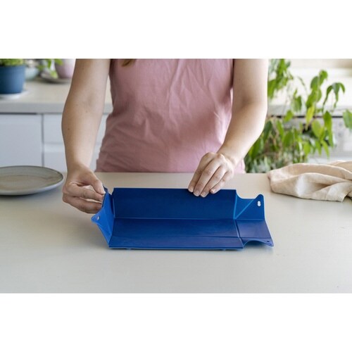 ケーキ型 coox 洗いやすい ブルー