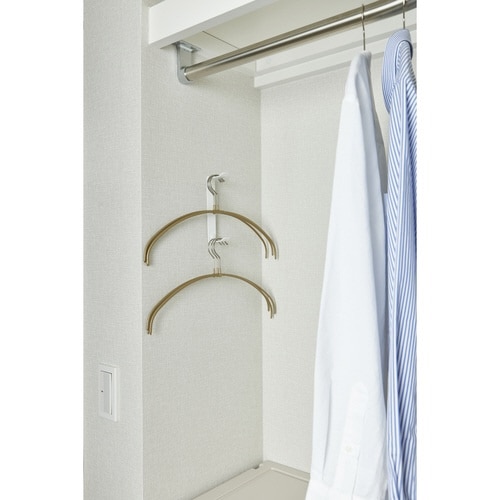 ハンガー収納 ホワイト