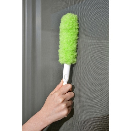 網戸ブラシ 取替え式 あみ戸びっクリーン グリーン