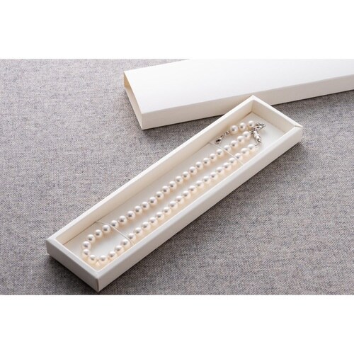 ネックレス スマートファスナーネックレス ホワイト