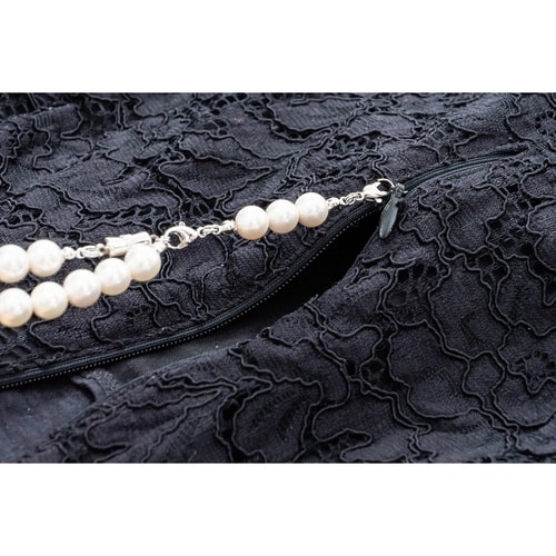 ネックレス スマートファスナーネックレス ホワイト