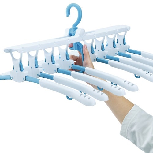 洗濯ハンガー ワンタッチ 8連