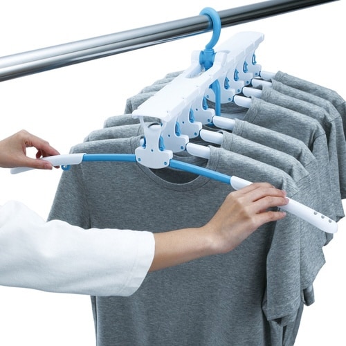 洗濯ハンガー ワンタッチ 8連