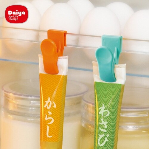 キッチンクリップ 引っ掛け式 4個入り クリップス