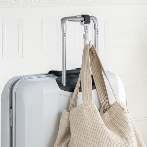 フック ベビーカー用 ダブルフック ペールピンク