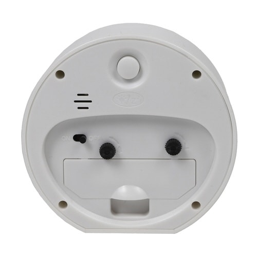 目覚まし時計 ルント 電池式 グレー