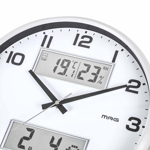 掛時計 MAGデジアナ ダブルポスト